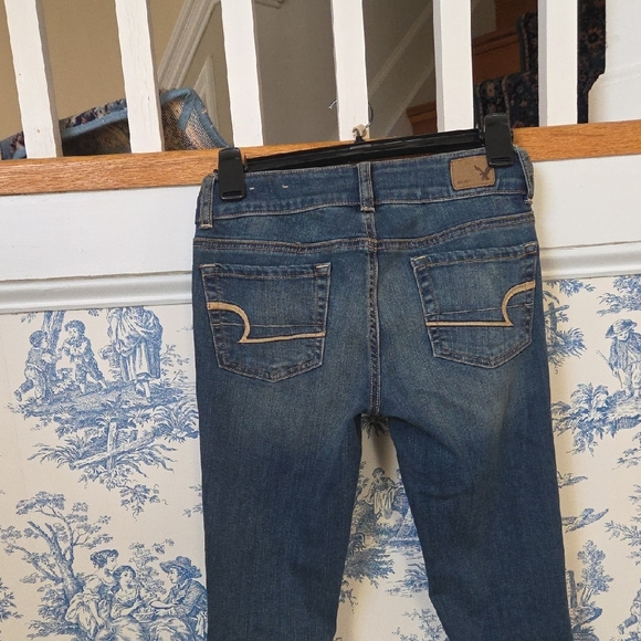 American Eagle ARTIST Jeans 00- Super Stretch-LOW rise - Picture 9 of 11
